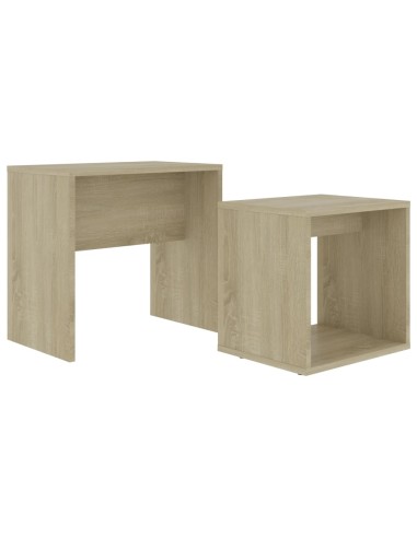 Couchtisch-Set Sonoma-Eiche 48 x 30 x 45 cm Holzwerkstoff