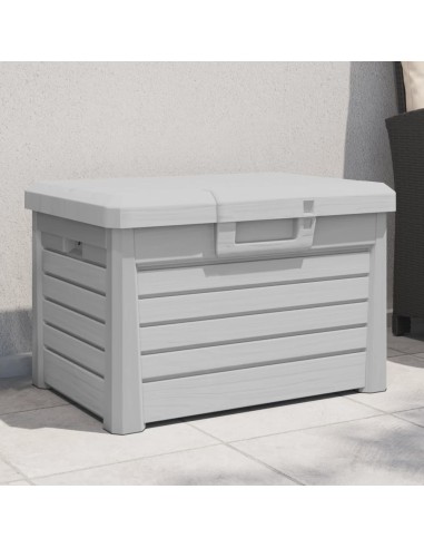Outdoor-Kissenbox Grau 73x50,5x46,5 cm Polypropylen