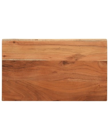 Tischplatte 60x20x2,5 cm Rechteckig Massivholz Akazie