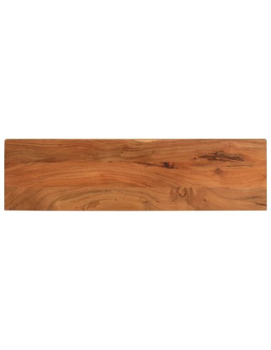 Tischplatte 120x20x2,5 cm Rechteckig Massivholz Akazie
