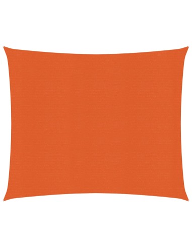Sonnensegel 160 g/m² Orange 2,5x3 m HDPE
