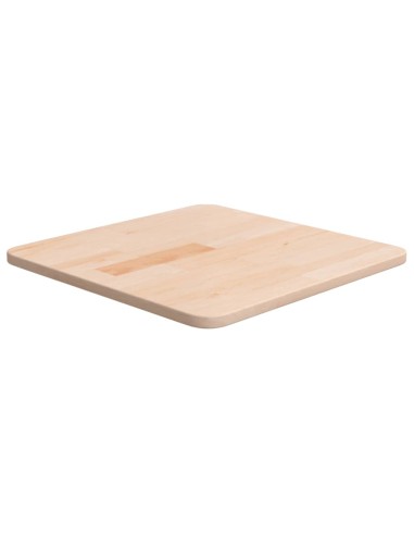 Tischplatte Quadratisch 40x40x1,5 cm Eichenholz Unbehandelt