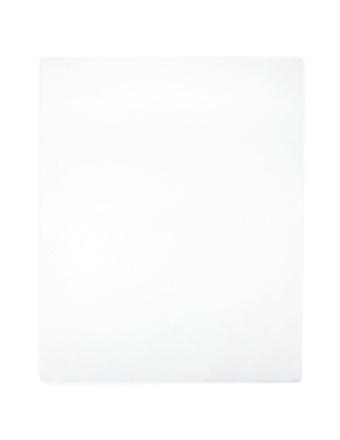 Spannbettlaken 2 Stk. Jersey Weiß 180x200 cm Baumwolle