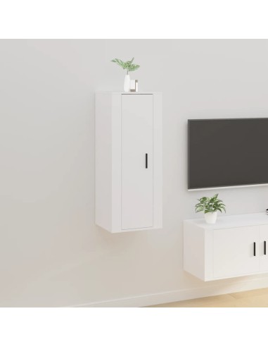 TV-Wandschrank Weiß 40x34,5x100 cm