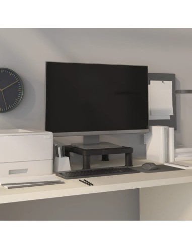 Monitorständer Schwarz 33,5x34x10,5 cm