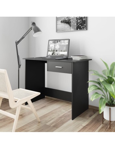 Schreibtisch Schwarz 100×50×76 cm Holzwerkstoff