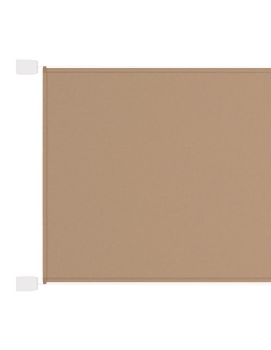 Senkrechtmarkise Taupe 60x360 cm Oxford-Gewebe