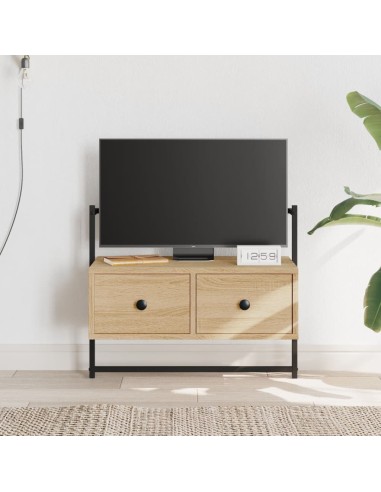 TV-Wandschrank Sonoma-Eiche 60,5x30x51 cm Holzwerkstoff
