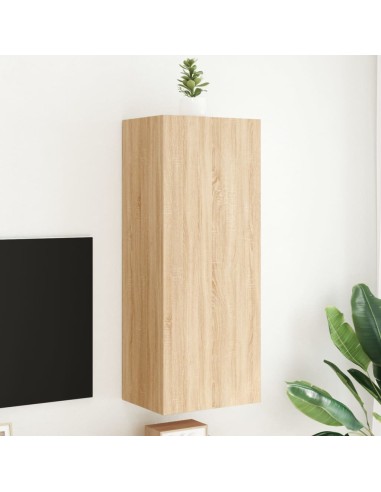 TV-Wandschrank Sonoma-Eiche 40,5x30x102 cm Holzwerkstoff