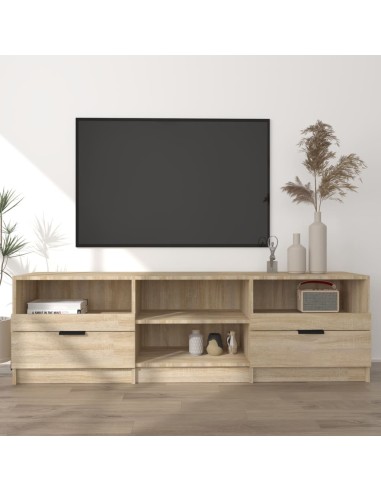 TV-Schrank Sonoma-Eiche 150x33,5x45 cm Holzwerkstoff