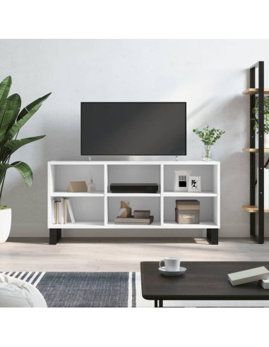 TV-Schrank Weiß 103,5x30x50 cm Holzwerkstoff